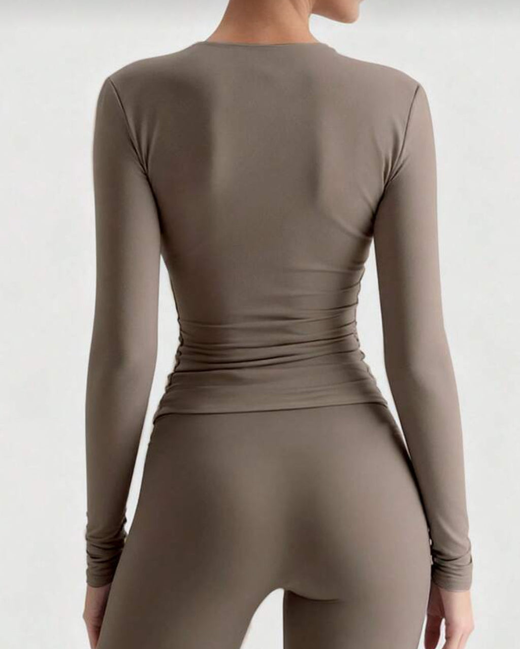 Half Zip Long Sleeve Top